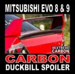 Mitsubishi Evo 8 & 9 Boot lip spoiler Type-1 - Image 2