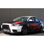 Seibon Carbon Fiber Front Grill | 2008-2015 Mitsubishi Evo X (FG0809MITEVOX) - Image 3